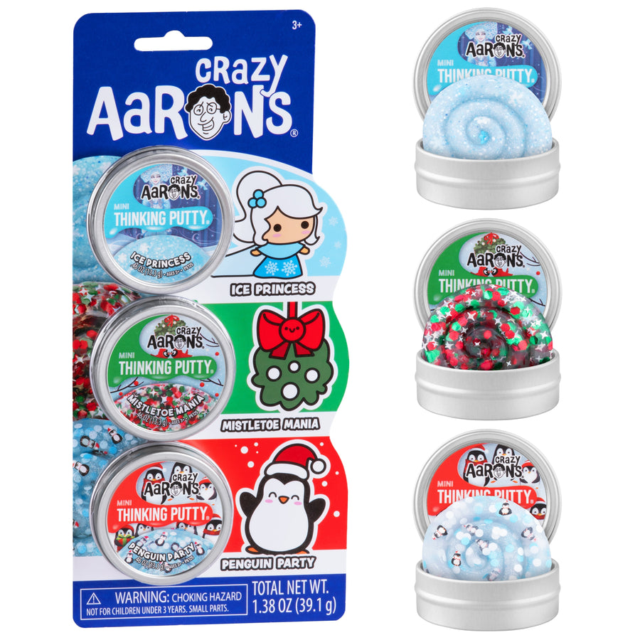 Christmas 2" Fidget Three Pack V1